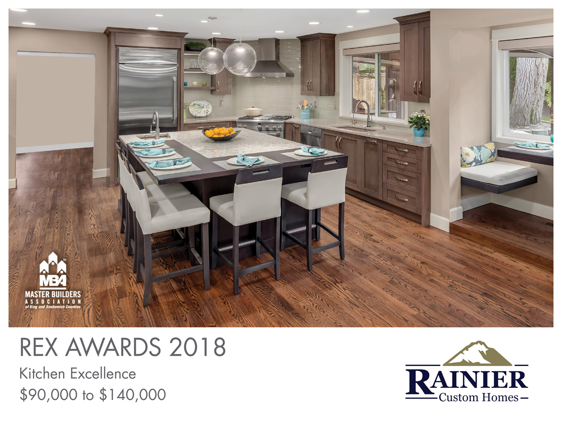 REX Award Winner: Kitchen Excellence—$90,000–$140,000: Rainier Custom Homes