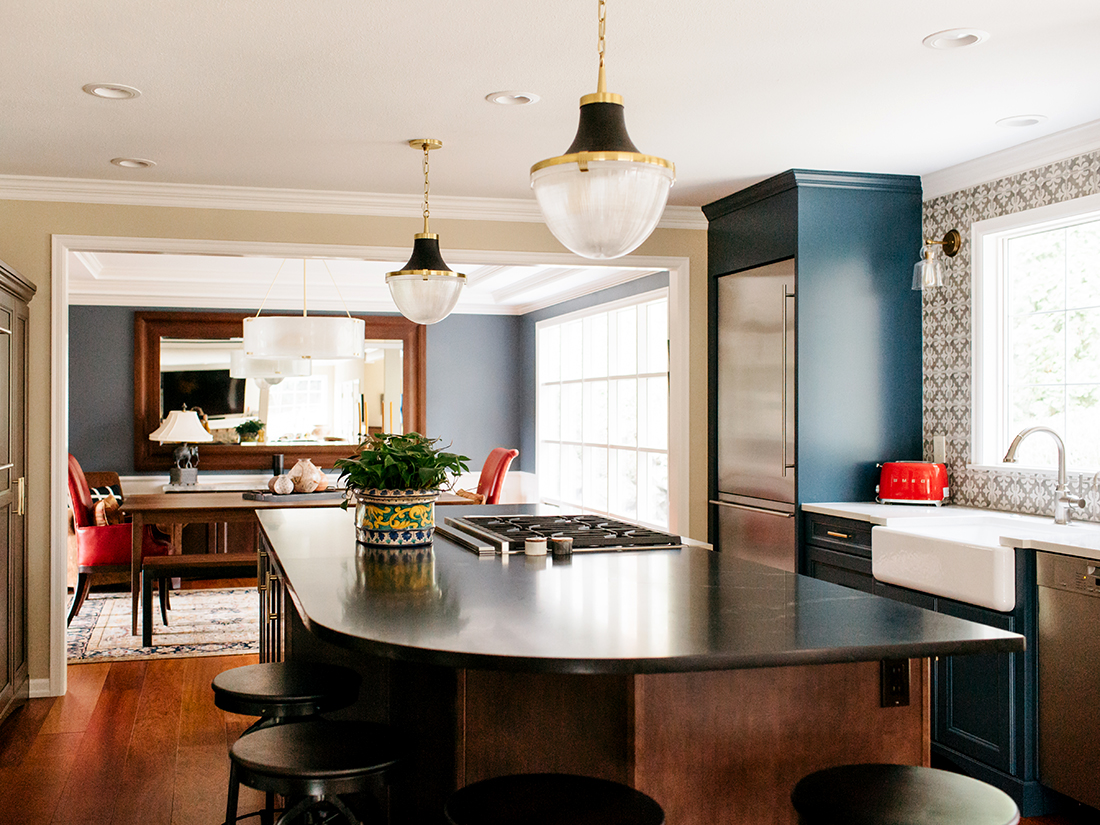 REX Award Winner, Kitchen Excellence—$50,000–$100,000, 2nd Place, Nip Tuck Remodeling, Virginia Roberts Photography