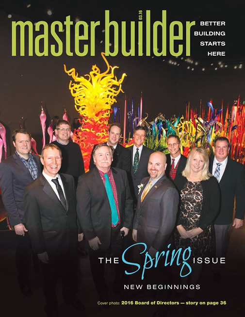 Master Builder Magazine, March 2016